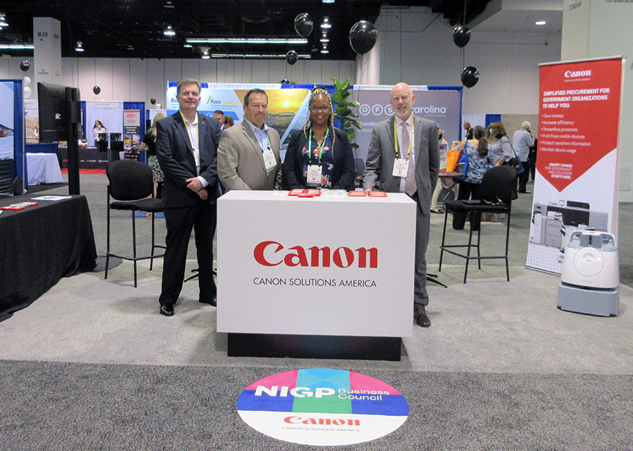 Canon Solutions America Touts Best Practices, Security at NIGP Forum