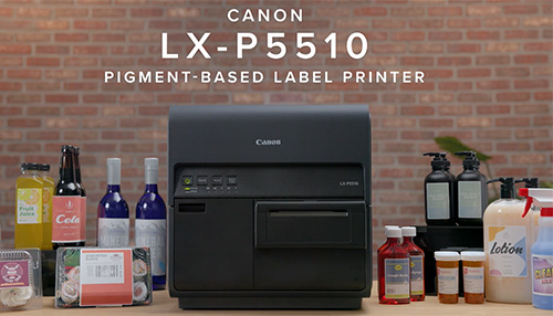 LX-P5510 Label Printer Overview